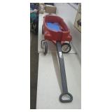 Radio Flyer Kids Plastic  Wagon with storage