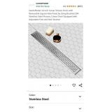 SaniteModar 24 inch Linear Shower Drain with