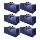 5  Extra Large Moving Bags with Strong Zippers &