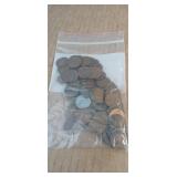 100 Mixed Dates Wheat Pennies