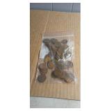 100 Mixed Dates Wheat Pennies