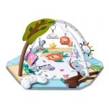 Baby Gym Play Mat, 8-in-1 Tummy Time Mat & Ball