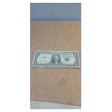 1957A  Blue Seal Silver Certificate in protective