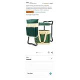 Garden Kneeler and Seat Heavy Duty, Upgraded