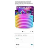 120Ft Neon Rope Lights,Flexible Led Rope Lights