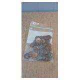 100 Mixed Dates Wheat Pennies