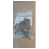100 Mixed Dates Wheat Pennies
