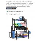 NEW Weight Storage Holder Rack for Dumbbells ,