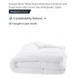 Queen Size Comforter/ Duvet Insert w/ Corner