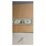 1957A  Blue Seal Silver Certificate in protective