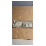 1935A  Blue Seal Silver Certificate in protective