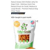Nature Gnaws  Chicken Jerky  Chews  (1 Pound Bag