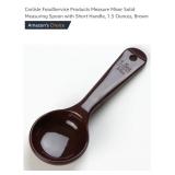 NEW 1.5 oz Measure Spoon w/ Short Handle, Brown