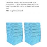NEW 100 Pk Pet Training Pads - Perfect for