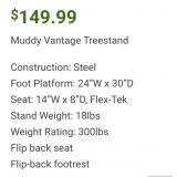 New Muddy Deer Stand   Box opened up for