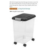 NEW IRIS Airtight Pet Food Storage Container, Up