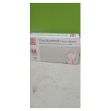 (100)  Medium.   Synthetic Exam Gloves