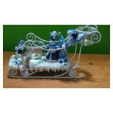 Metal Sled Voltive Holder