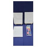 NEW Watercolor Art Lot - Includes 3 - 8" x 10"