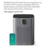 1076 ftï¿½ Smart Air Purifier, Wi-Fi & Alexa