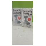 (2) Battery  Operated Dummy Security Cameras