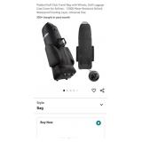 Padded Golf Club Travel Bag with Wheels,