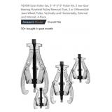 NEW 4 Pc VEVOR Gear Puller Set, 3" 4" 6" 8",  2