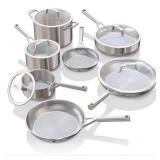 New Ninja EverClad Stainless Steel Cookware 12