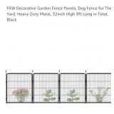NEW Garden Fence Panels, 32" H x 9