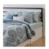 NEW 8 Pc Full/ Queen Size Bed in a Bag, Sea Foam