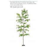 NEW 7ft Artificial Black Olive Tree