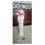 Tall Wooden Snowman Xmas decor