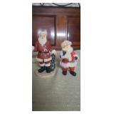2 Santa Figural Decoration