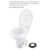 Gravity Toilet w/ Foot Pedal Flush*does not