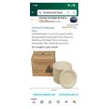 COMPOSTABLE 7 inch [126 pack] PLATES