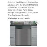 Stainless Steel Magnetic Dishwasher  Cover