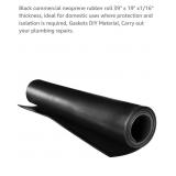 NEW Commercial Neoprene Rubber Roll, 39" x 19"