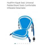 Inflatable Kayak Seat, Blue & White*appears
