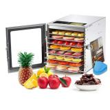 NEW 500W Food-Dehydrator w/ 8 Stainless Steel