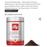illy Ground Coffee Moka - 100% Arabica Flavored