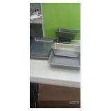 (3) Wilton Bake Sheets, (3  Loaf pans,  1 bake