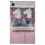 New Unicorn Drinkware Accessories Set.   For