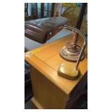 Vintage Metal Desk Lamp. Tested and Working