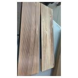 2 New  Pine Natural Rustic Wooden Floating