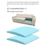 Set of 2 Cushion Supports for Sagging Seats on