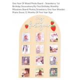 NEW "My First Birthday" Monthly Milestone Board