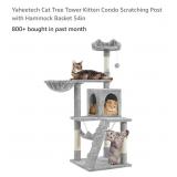 Yaheetech Cat Tree Tower Kitten Condo Scratching