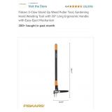 Fiskars 3-Claw Stand Up Weed Puller Tool,