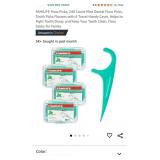 FAMILIFE Floss Picks, 240 Count Mint Dental Floss
