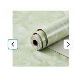 NEW 35.4" x 394" Green Marble Contact Paper, Peel